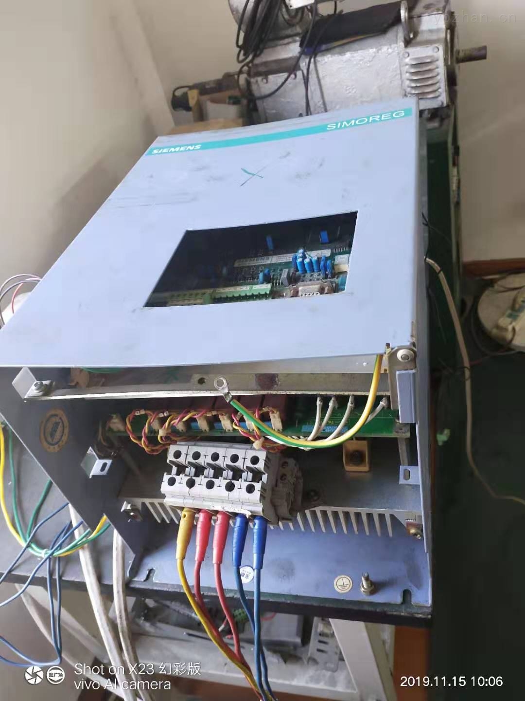 西门子6RA80开机报F0042影响使用维修