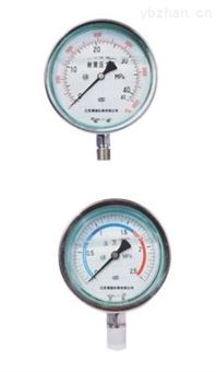 YB耐震型全不锈钢压力表