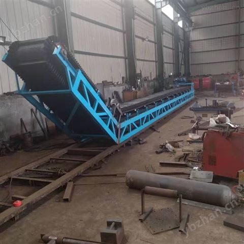 裙邊大傾角輸送機 擋邊爬坡帶式傳送機-輸送系統