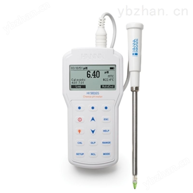 便攜式奶酪樣品pH-mV-ºC/ºF測(cè)定儀