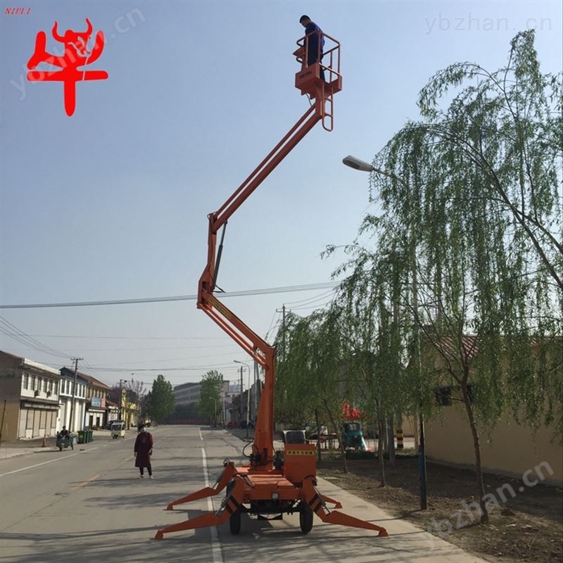 曲臂式升降機 液壓升降作業平臺 高空平臺