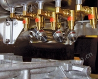 Dry Engine Casting with High Velocity Air Jets