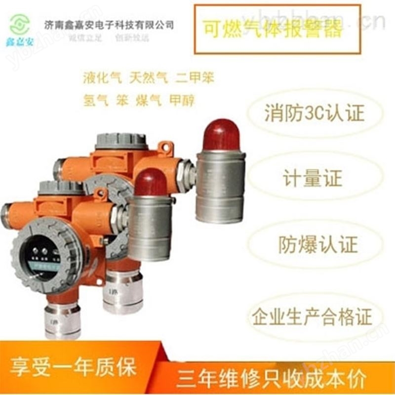 安全使用煤氣可燃?xì)怏w報(bào)警器通知-聲光報(bào)警器