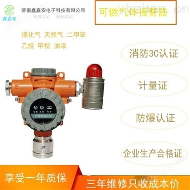 煤氣可燃氣體報警器響了一會就不響了-聲光報警器